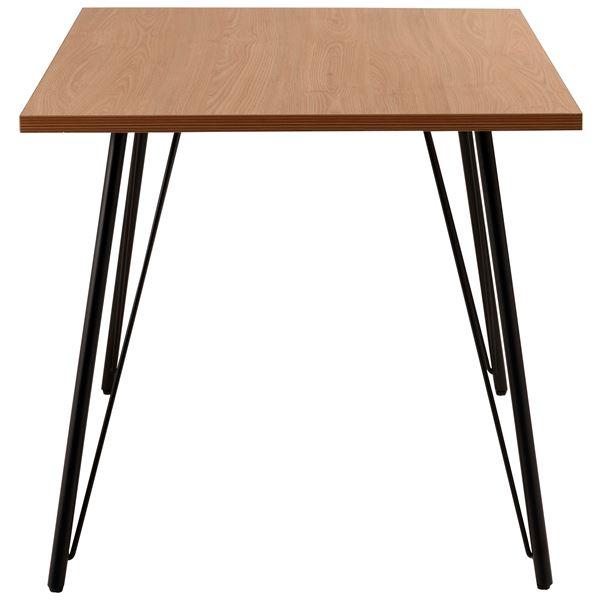 ダイニングテーブル 約幅120cm ナチュラル スチール アジャスター付き リビング ダイニング インテリア家具 組立式[Ponowish]_2