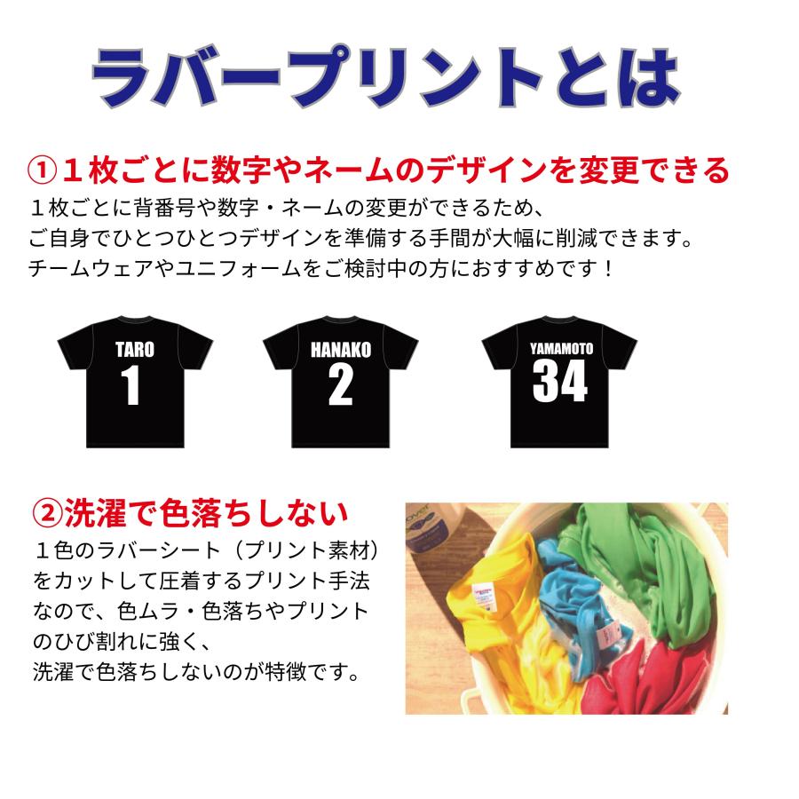 背番号 左胸 背面 名入れ Tシャツ オリジナル おもしろ ３桁可 tシャツ プレゼント スポーツ サッカー バスケ 部活 誕生日 野球 半袖  5900-01 S〜XL | United Athle | 11