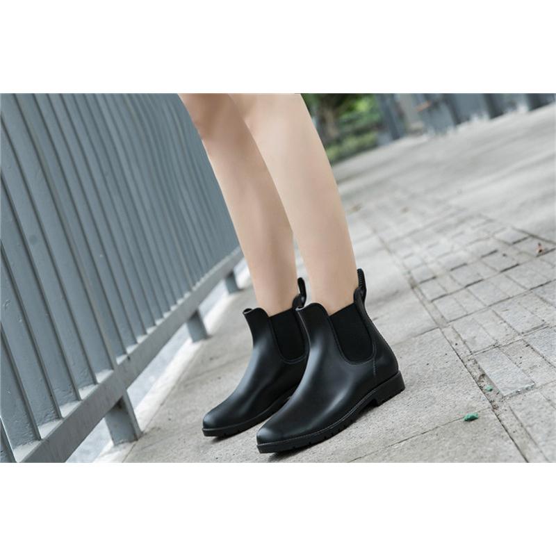 レインシューズ レディース サイドゴアショート レインブーツ 滑らない