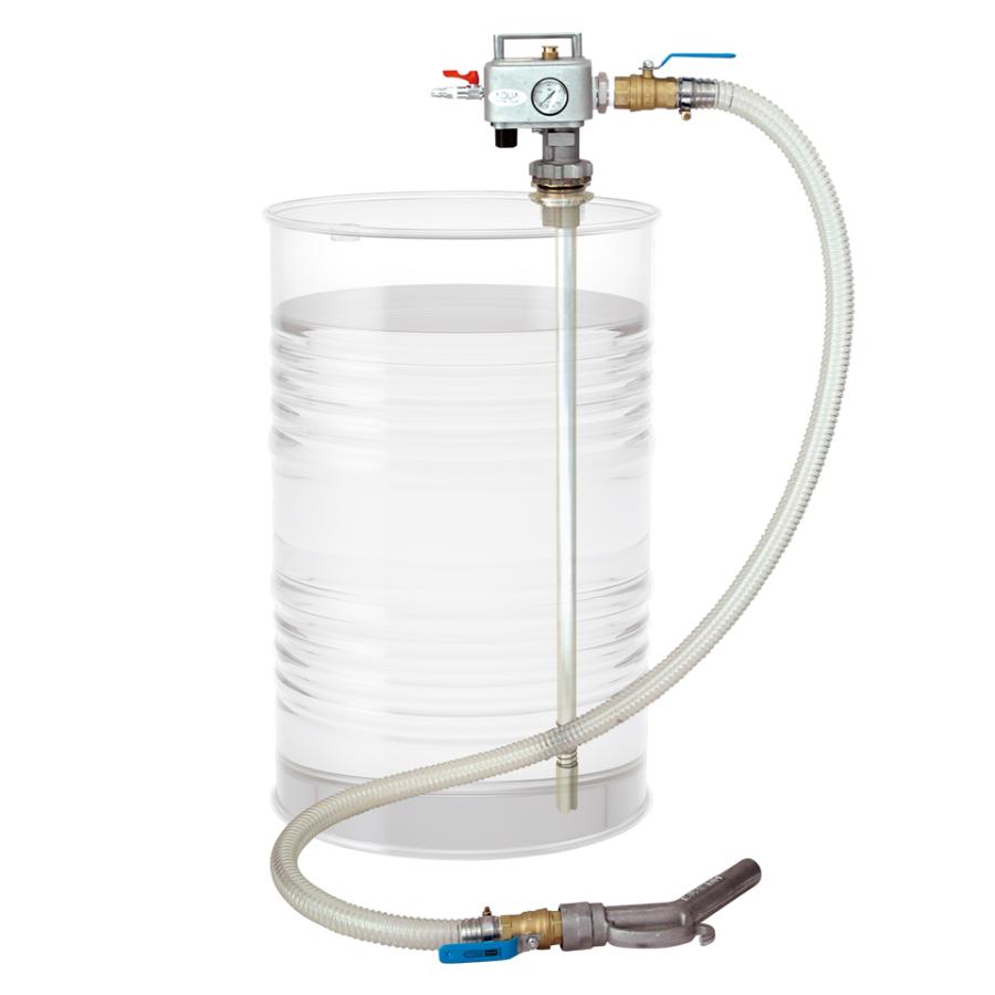 APD-25 吐出専用 ドラム缶用 エアプレッシャーポンプ オイル用 PVCホース2m APD25