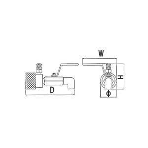 PK-13 プラスチック容器 出光専用缶用 ペールコック 一般油/低 中粘度オイル用 PK13｜ponpu｜03