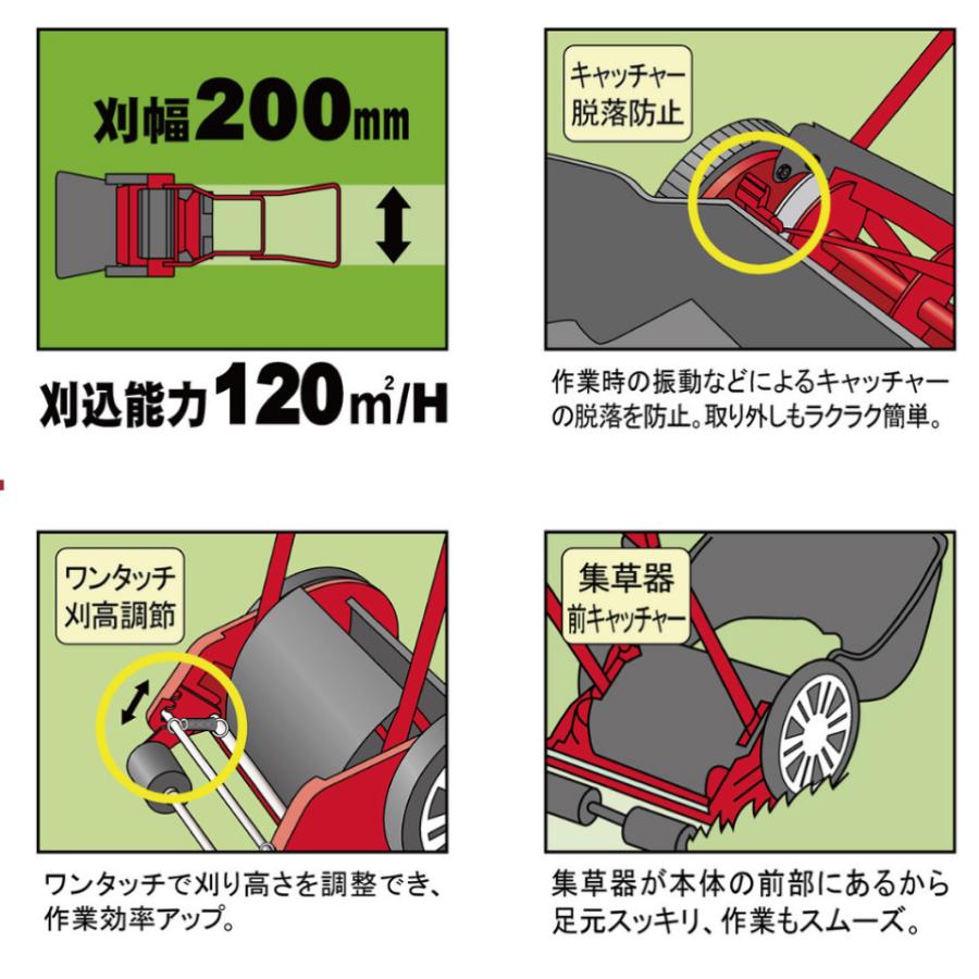 2025年 新型 GSB-2000M ミラクルバーディーモアー 刃調整不要 手動式