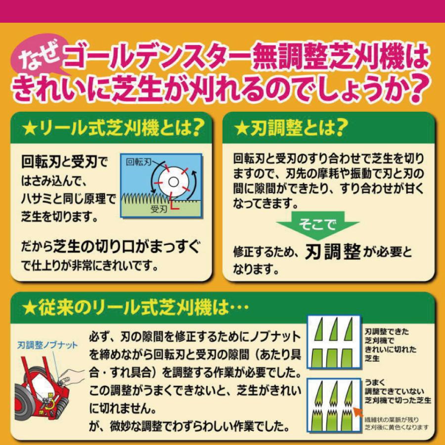 GCX-2500L クラシックモアーラグジュアリー 刃調整不要 手動式芝