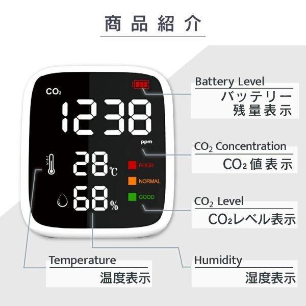 東亜産業 TOA-CO2MG-002-MN 二酸化炭素測定器 CO2マネージャーmini
