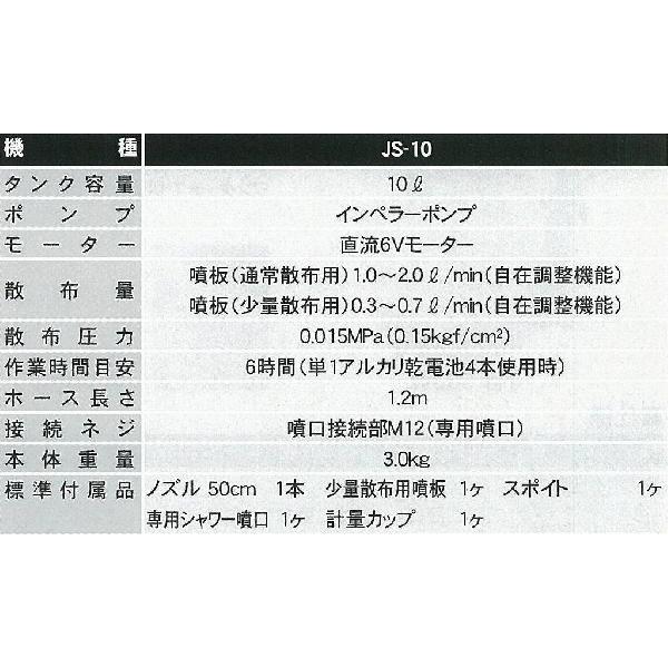 JS-10 除草スプレー 乾電池式 工進 除草名人 コーシン KOSHIN 家庭菜園 噴霧 JS10 |  | 01