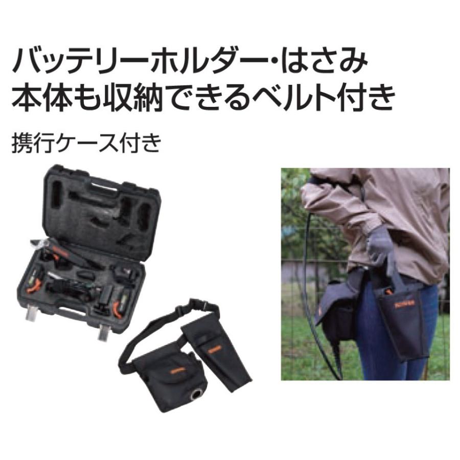 KOSHIN 充電式はさみ PPD-1825B 充電式剪定はさみ PPD-1825B(PPD-1825B-AAA-0) PPD-1825B | 株式