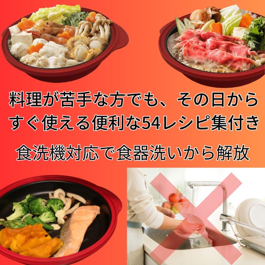 ヒロ・コーポレーション 電子レンジ専用調理器 深型 魚 電子