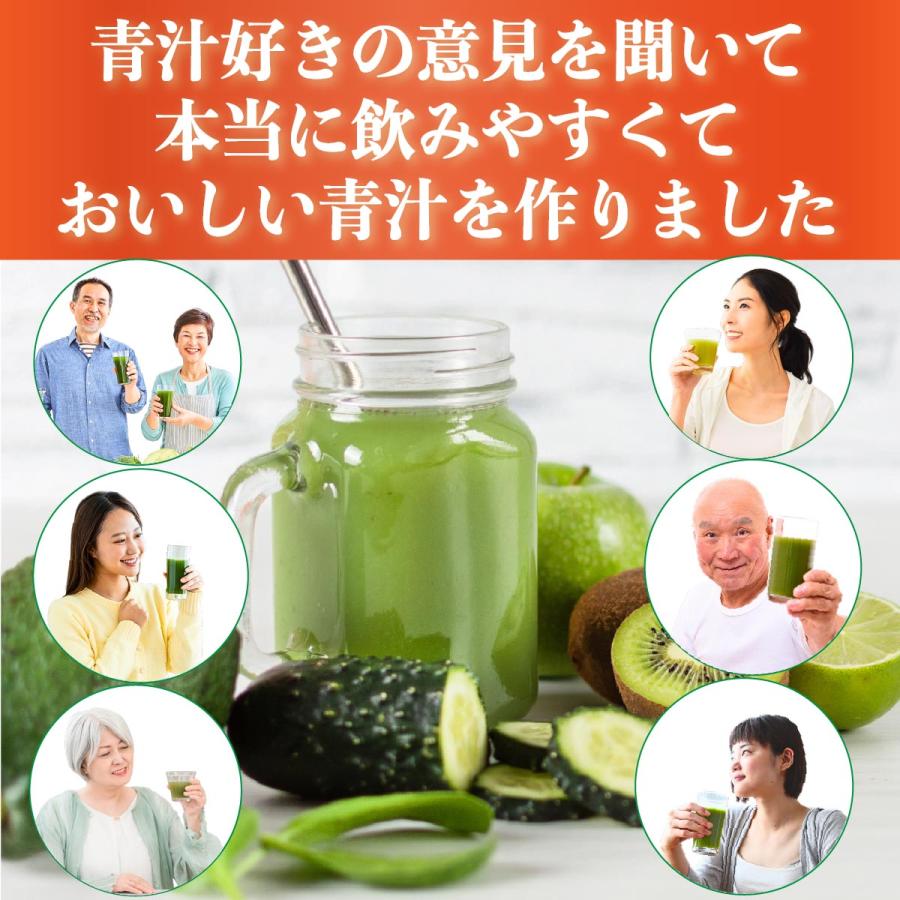 ヒロ・コーポレーション フルーツ青汁 青汁 大麦若葉 植物発酵エキス82