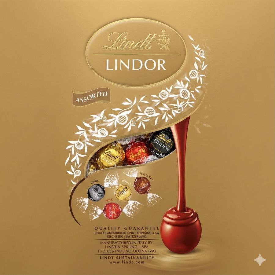 LINDOR リンツ リンドール ゴールド 4種 500g チョコ チョコレート