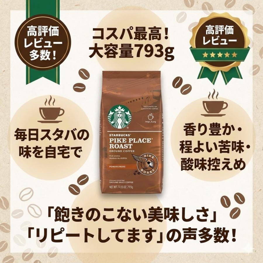 スターバックス（Starbucks Coffee） パイクプレイスロースト