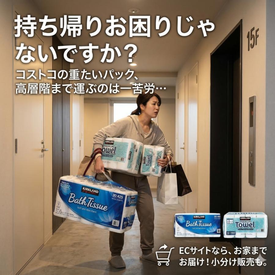 コストコ（Costco） キッチンペーパー ペーパータオル カークランド 3