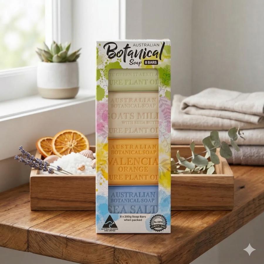 コストコ（Costco） オーストラリアン ボタニカルバーソープ 200g x 8