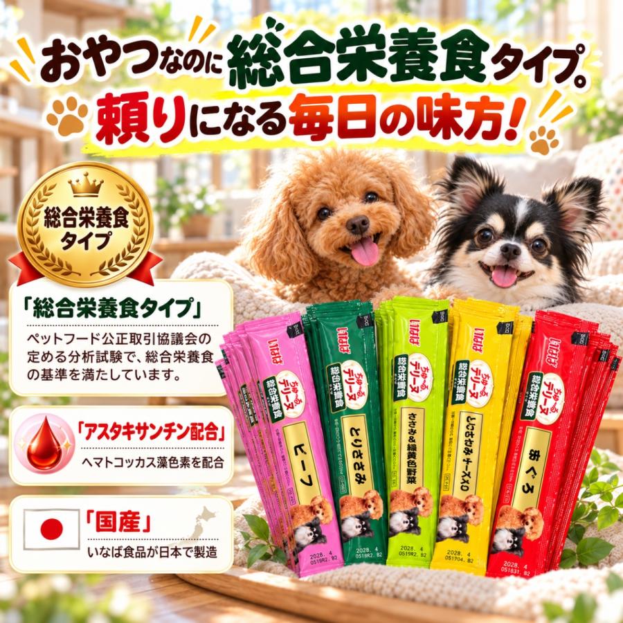 INABA ちゅ〜る ちゅーる 犬 テリーヌ 総合栄養食タイプ 犬用 おやつ