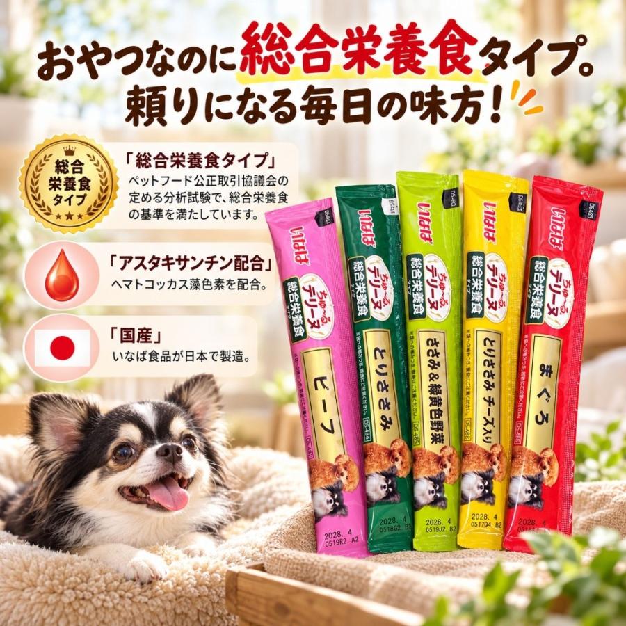 INABA ちゅ〜る ちゅーる 犬 テリーヌ 総合栄養食タイプ 犬用 おやつ