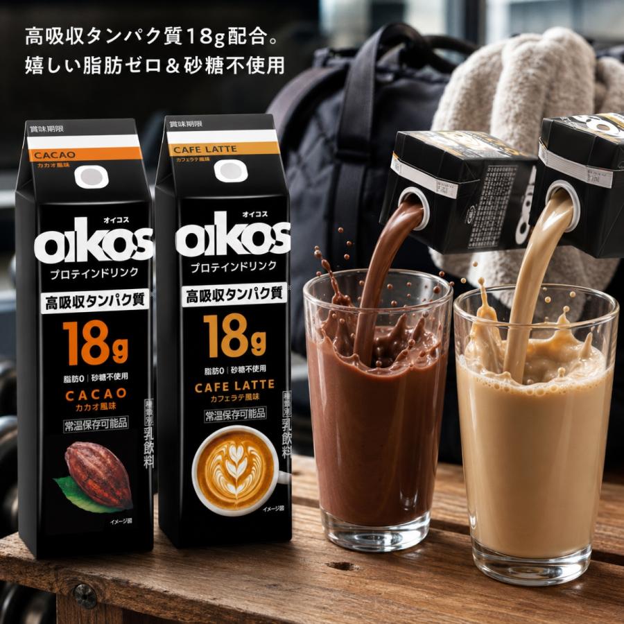 コストコ（Costco） オイコス プロテインドリンク カカオ8本 240ml