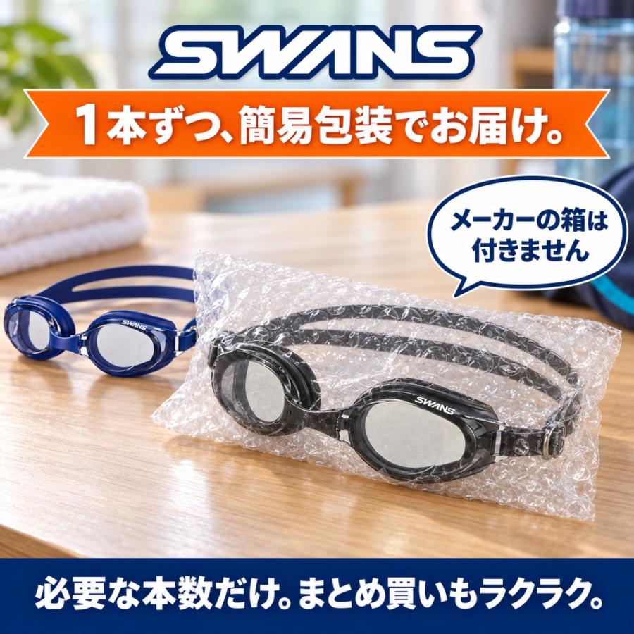 SWANS（スワンズ） ゴーグル 大人用 水中メガネ 1本 スイミング曇り