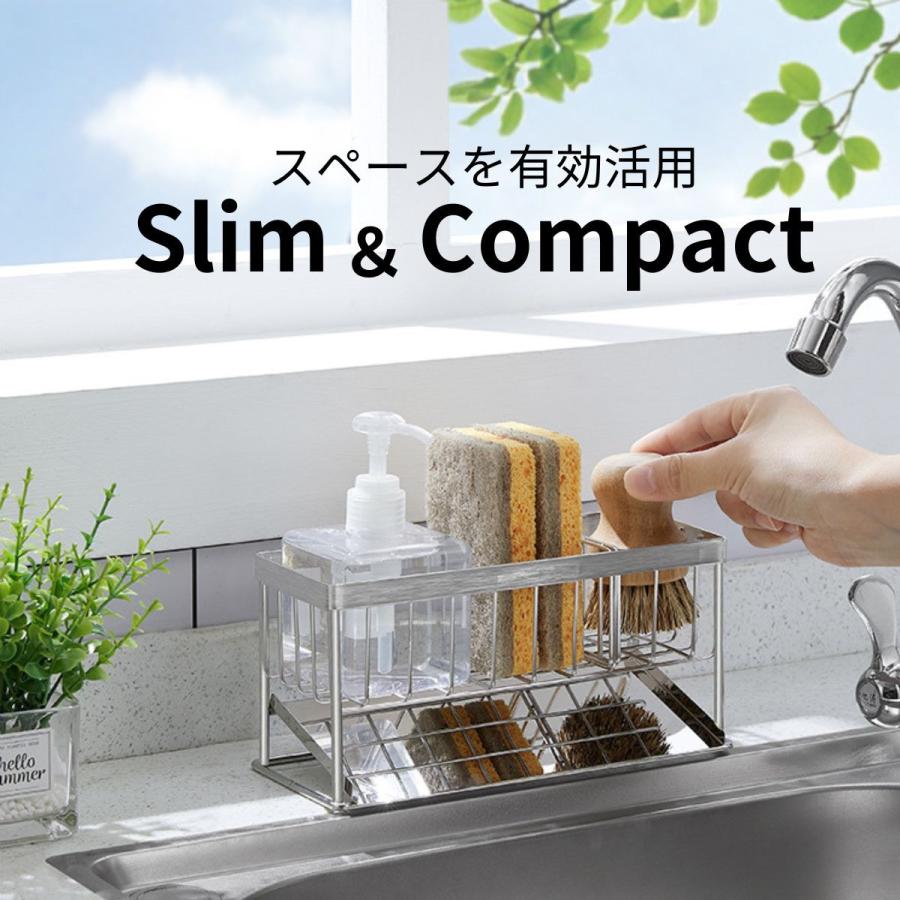スポンジ置き ステンレス 台所 キッチン スポンジホルダー スポンジ