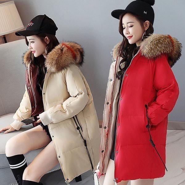 ダウンジャケット 軽い Aライン ダウンコート レディース ダウンコート 大きいサイズ 送料無料 ラクーンファー 上品 レディース ダウンコート 5年保証 Ahmedmostafa Us