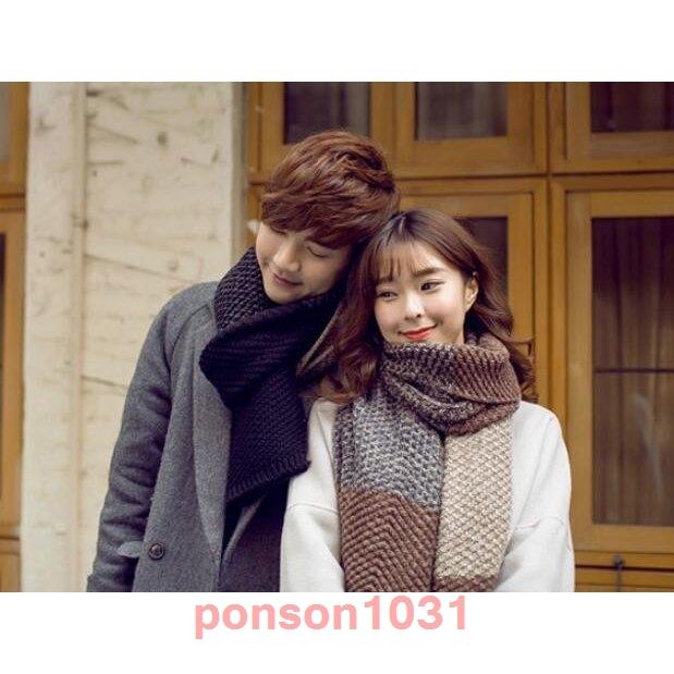 レディースファッション 組み合わせ自由自在 男女ペアメンズレディース春秋冬マフラー韓流バイカラー恋人スカーフニットマフラーえりまき防寒カップル親友ギフト韓国風 V0gylwlxvy Tritop Com Br
