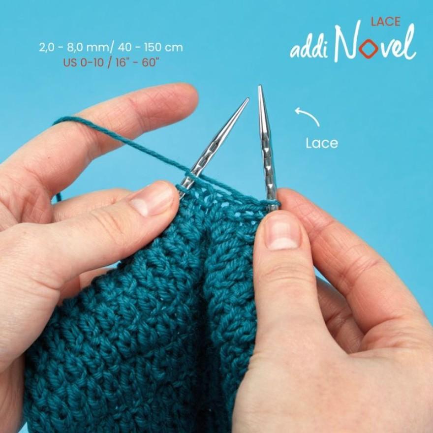 輪針 100cm 2.5mm アディ ノベル addi NOVEL メタル輪針 輪針 100cm 2.5mm アディ ノベル addi NOVEL メタル輪針