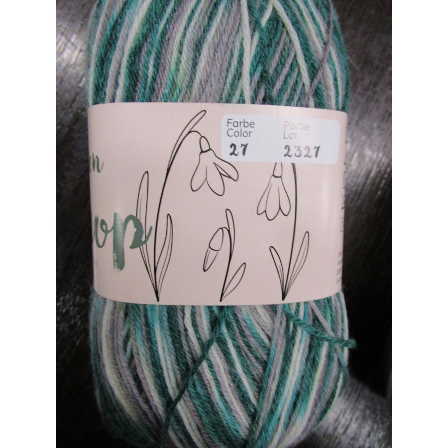 plus wool ボタニックガーデン27　100g　botanic garden Snowdrop(スノードロップ）　ソックヤーン　毛糸 中細 4ply |  | 01