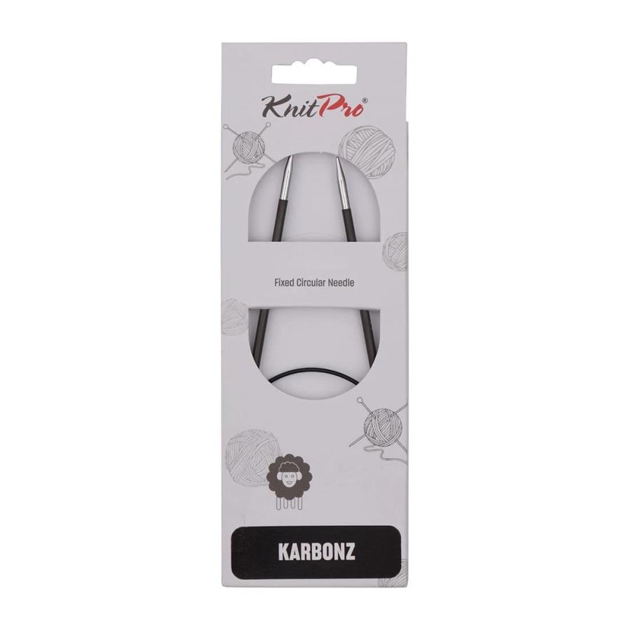 輪針 80cm 2.25mm ニットプロ knitpro カーボンズ karbonz カーボン 輪
