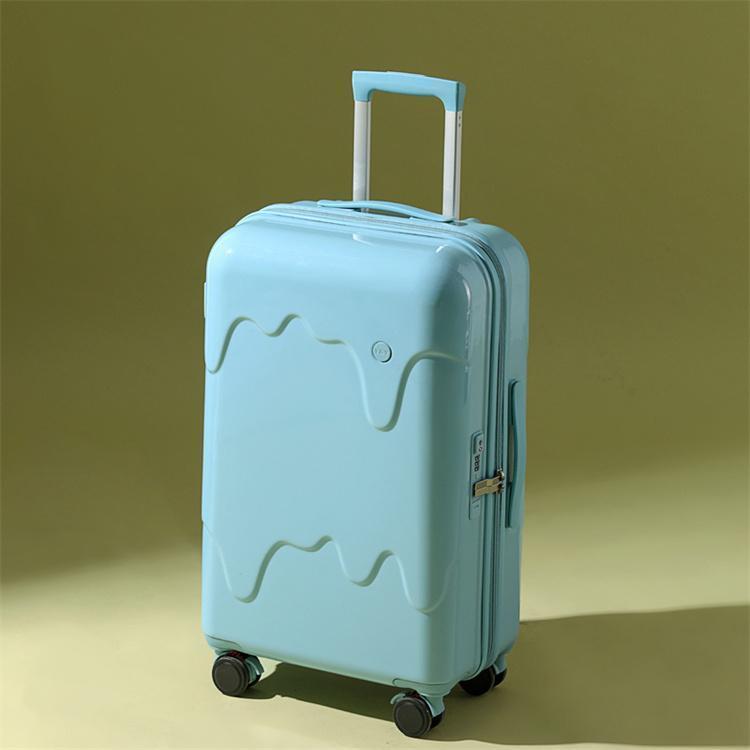 アイスクリーム スーツケース USBポート付き カップホルダー搭載 機内持込み可 子供  ジッパー おしゃれ かわいい 軽量 大容量｜poo-st｜05