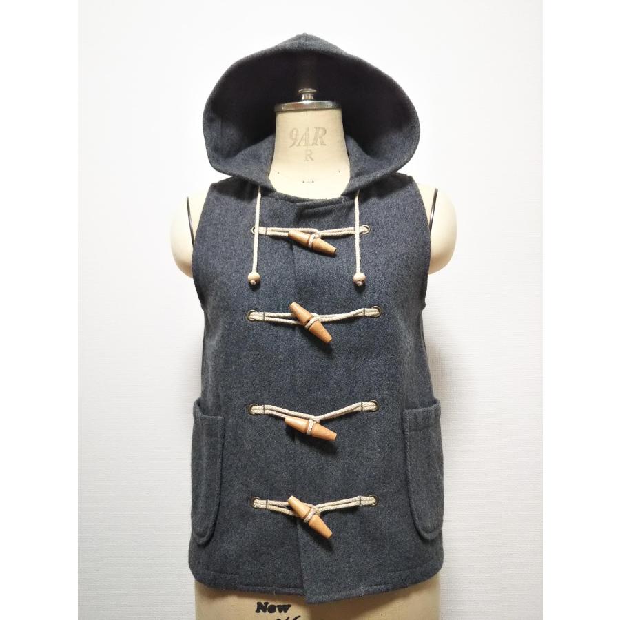 orslow DURREL VEST オアスロウ　ダッフルベスト　グレー　 | 