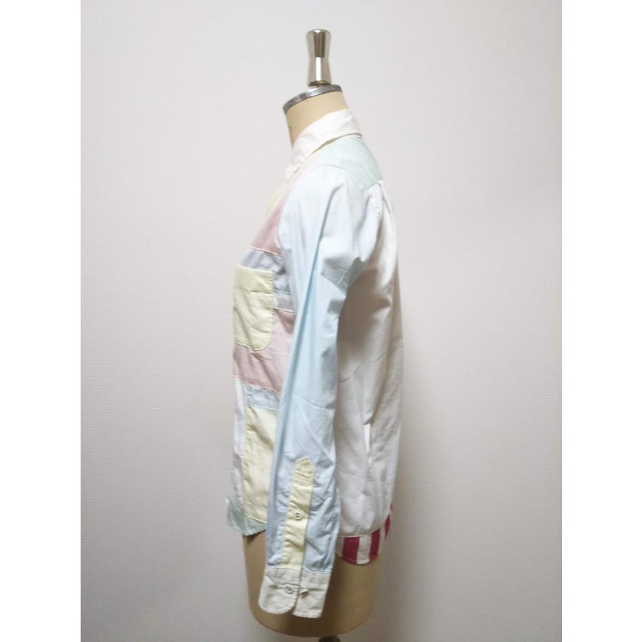 BRU NA BOINNE　SHIRT ブルーナボイン　シャツ　パッチワーク　ペールトーン　パステルカラー　 |  | 03