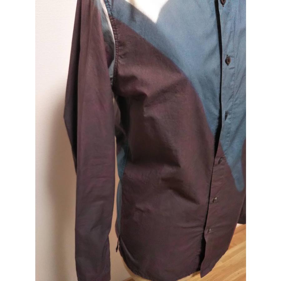 FASETASM　SHIRT　ファセッタズム　シャツ　アシンメトリー　グレー　オレンジ　ホワイト |  | 02