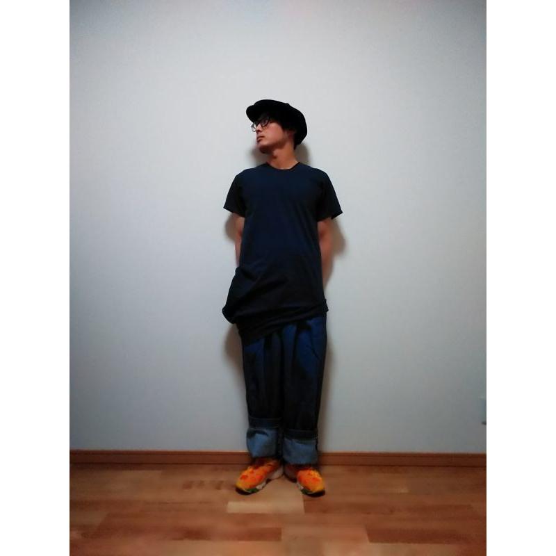 <SALE> 70%OFF 3tsui すそ変形カットソー（NAVY）｜poompoom｜03