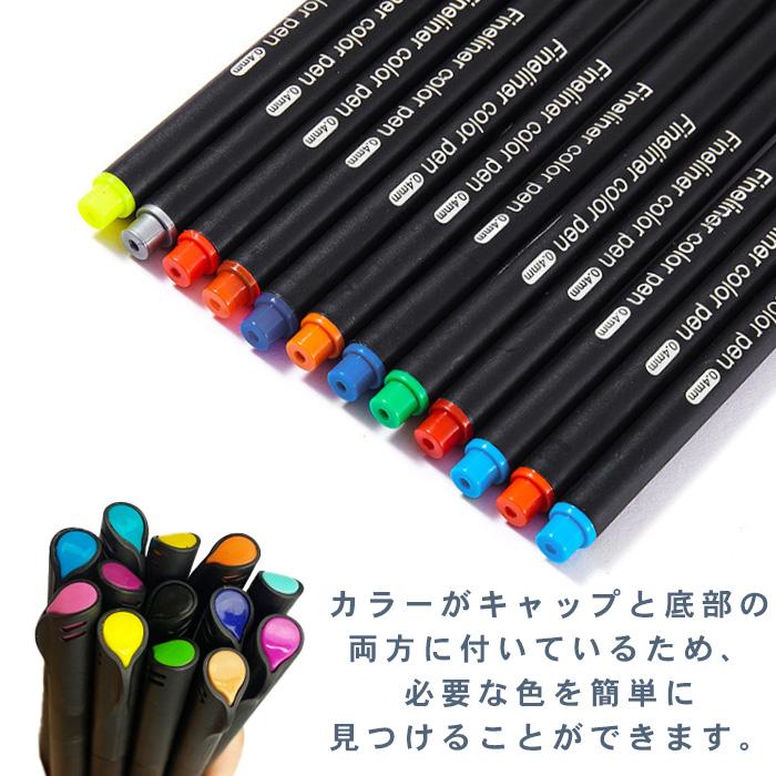 送料無料 カラーペン ミリペン 12色 セット 水性 水性カラーペン 細書き ペン 細字 耐水 速乾 絵描き イラストペン 1000円ポッキリ 0 テーマで文具 Yahoo 店 通販 Yahoo ショッピング