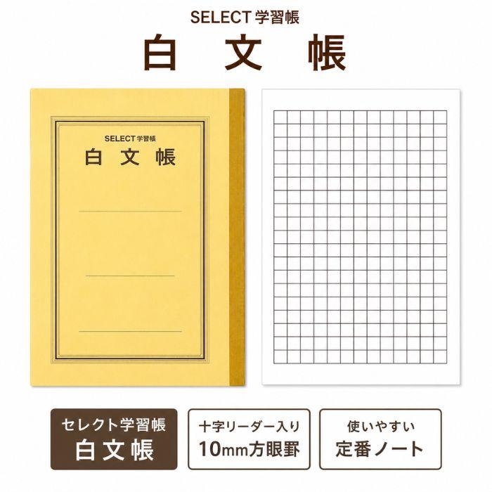 文運堂 白文帳 セレクトA5専科学習帳 漢字練習 B-77 : テーマで文具
