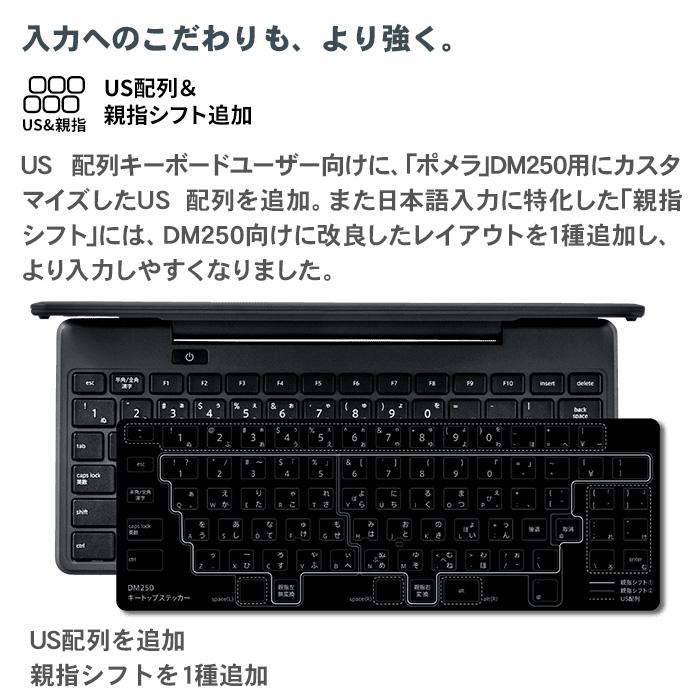 KING JIM（キングジム） デジタルメモ ポメラ DM250 液晶保護フィルム