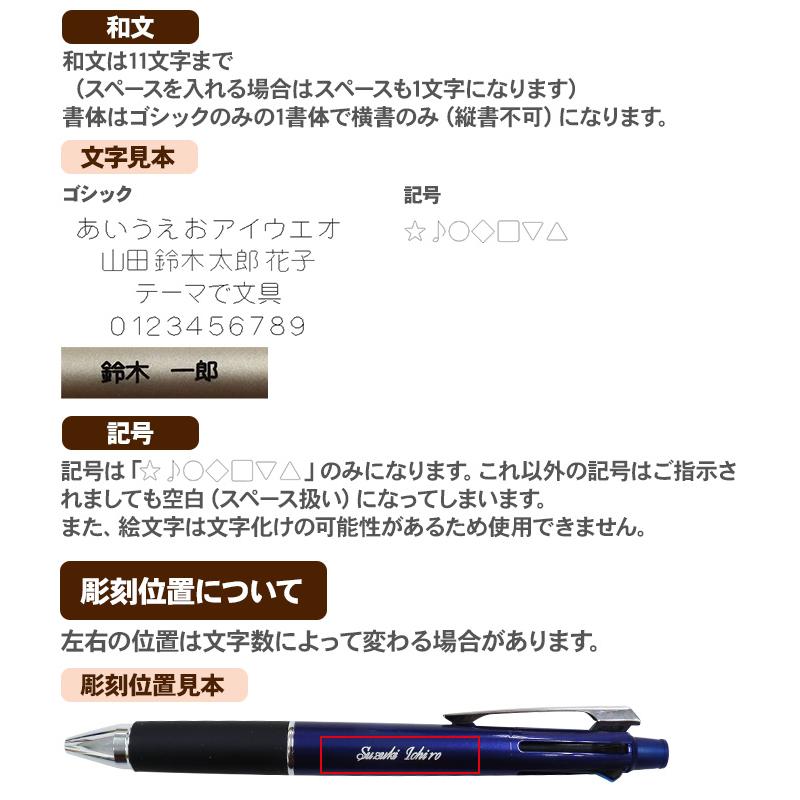 三菱（MITSUBISHI） ボールペン 名入れ ギフト ジェットストリーム