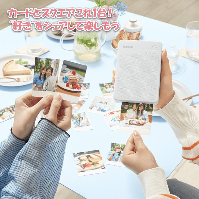 キヤノン キャノン セルフィー QX20 本体 2種類のシール台紙 計40枚