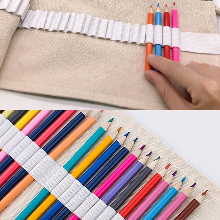 ペンケース 色鉛筆入れ 色鉛筆ケース 布製 ハンドメイド 12デザイン