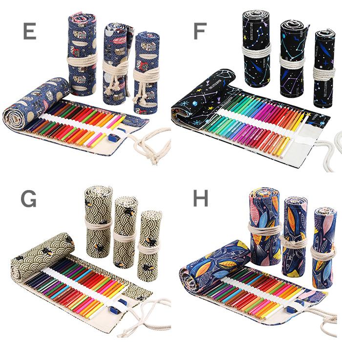 色鉛筆ケース♪帆布♪携帯にもインテリアにも♪ 色鉛筆ケース♪帆布♪携帯にもインテリアにも♪ 色鉛筆ケース♪帆布