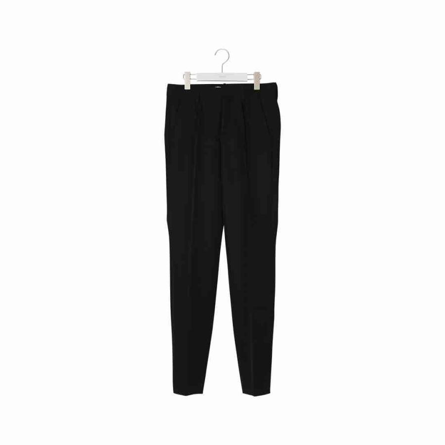 NEON SIGN(ネオンサイン) / Slim Tapered Slacks (BLACK) : Proof Of
