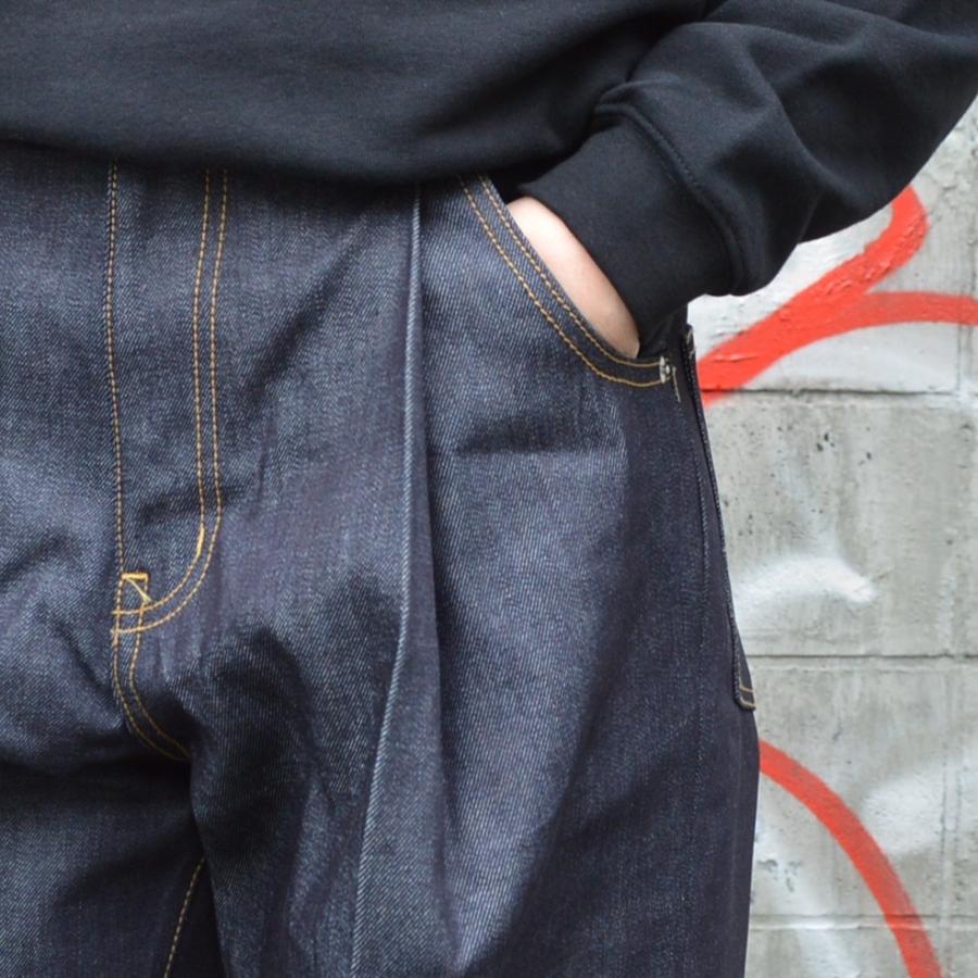NEON SIGN(ネオンサイン) / WIDE DENIM SLACKS 'RIGID' : Proof NEON SIGN(ネオンサイン) / WIDE DENIM SLACKS 'RIGID' : Proof
