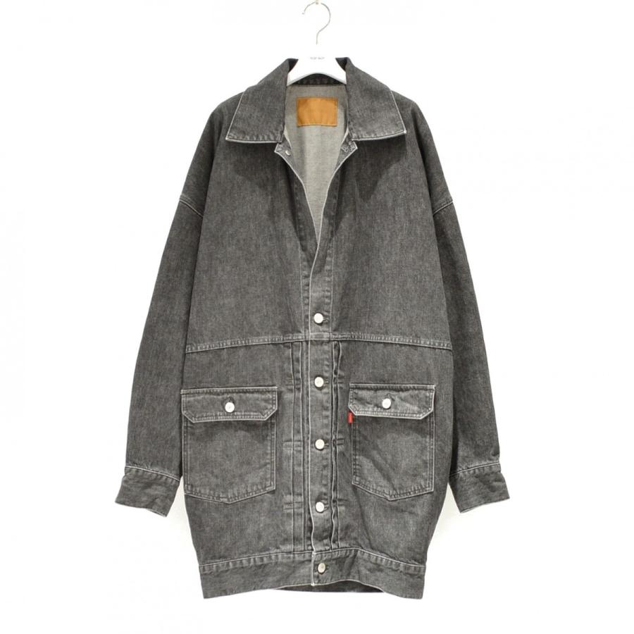 neon sign pairs coat デニムジャケット