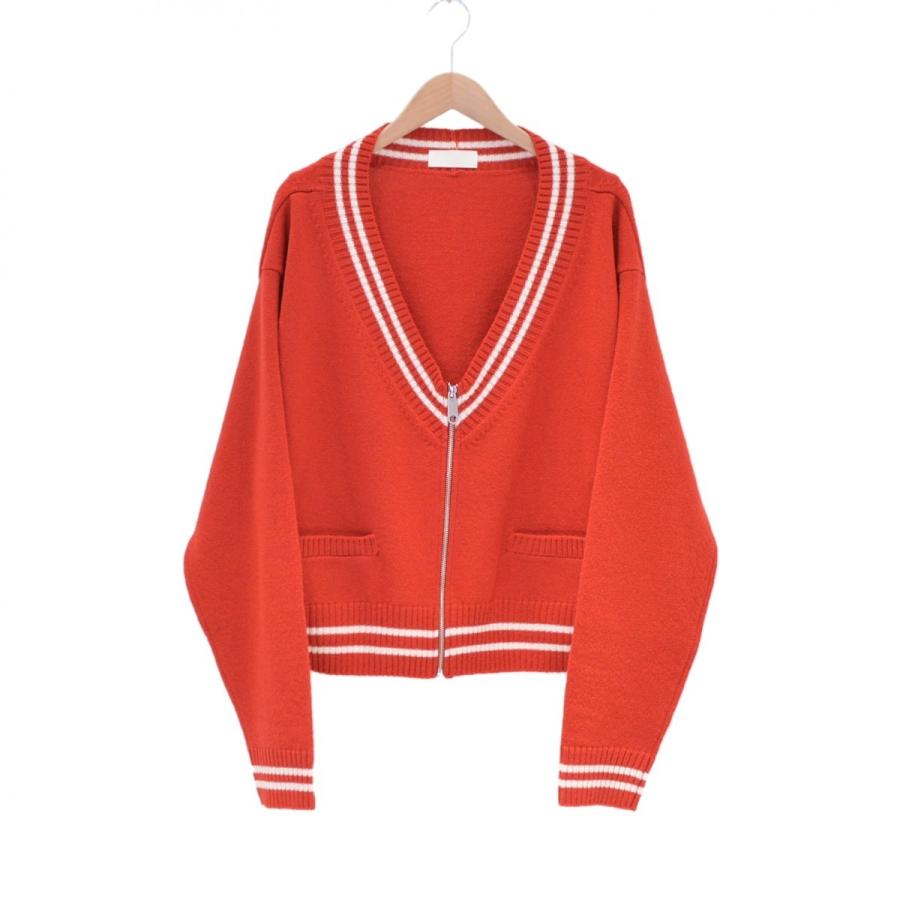 ニット/セーター NEON SIGN/LETTERED VEST NEON SIGN(ネオンサイン) / LETTERED ZIP CARDIGAN : Proof Of Power