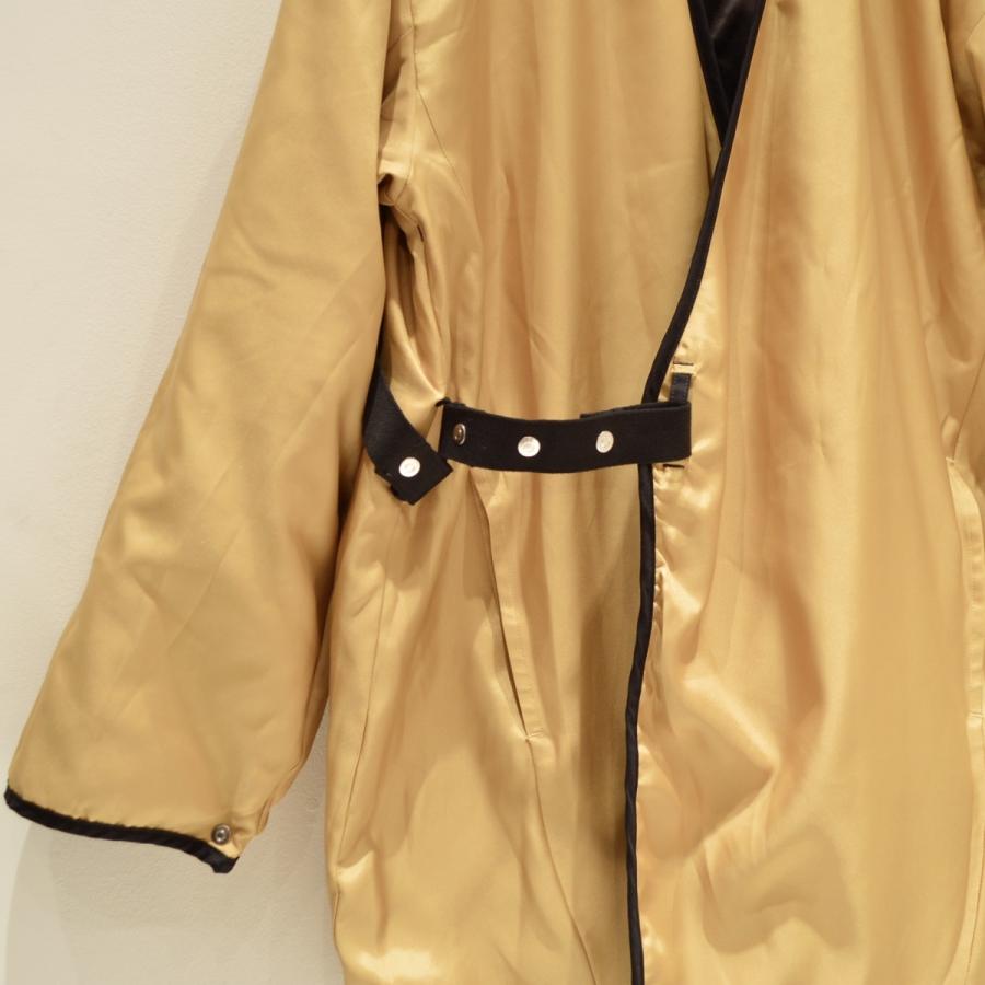 ANEI(アーネイ) / CROSSOVER LINER COAT(BLACK×GOLD) : Proof Of