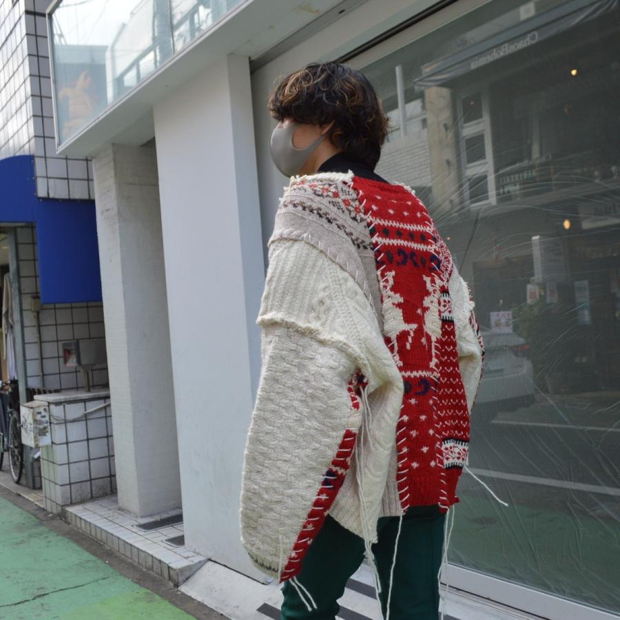 DISCOVERED DISCOVERED(ディスカバード) / Nordic Collage Knit 
