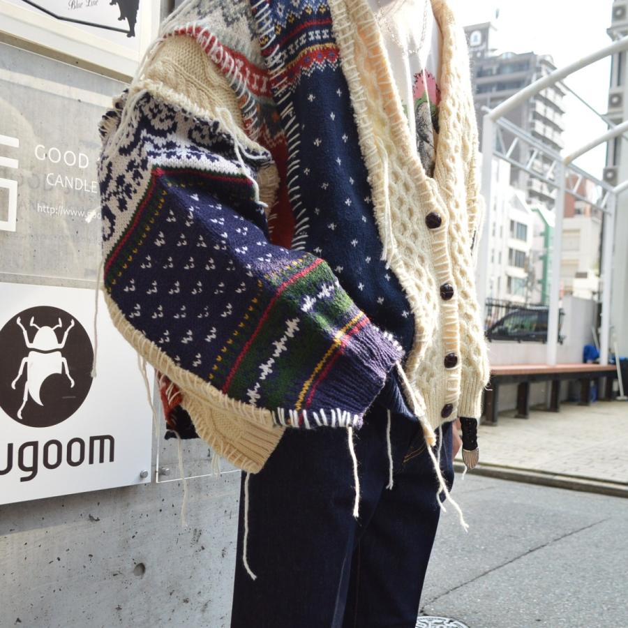 DISCOVERED DISCOVERED(ディスカバード) / Nordic Collage Knit DISCOVERED DISCOVERED(ディスカバード) / Nordic Collage Knit