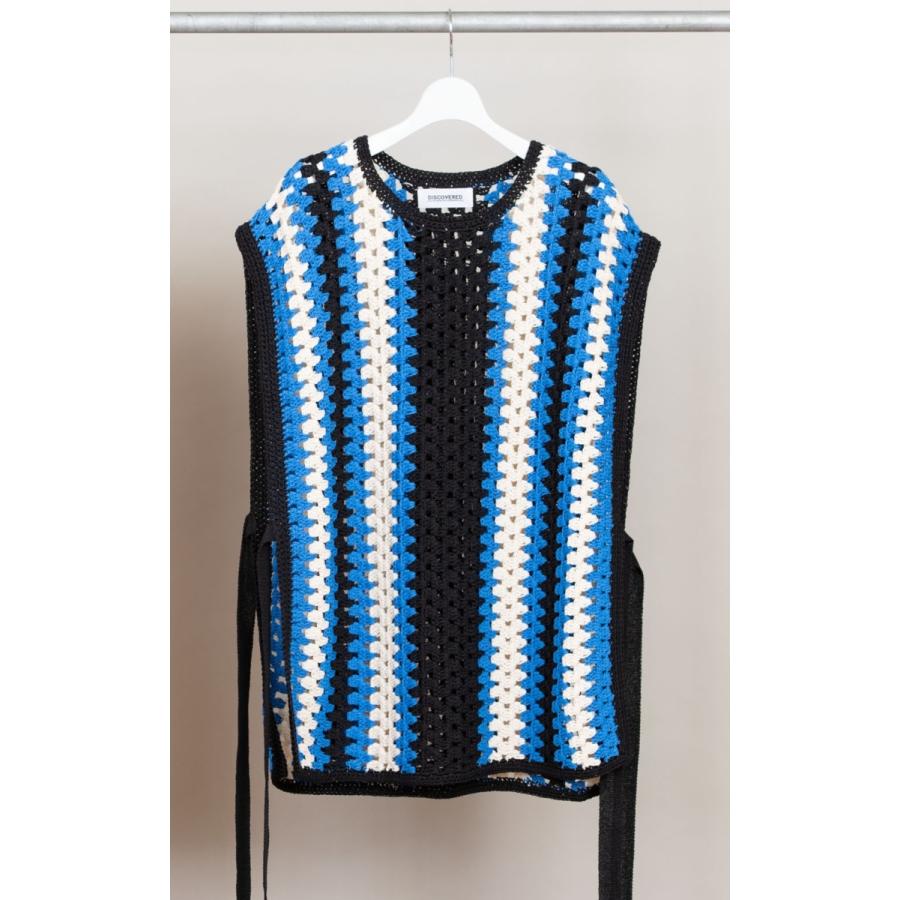 DISCOVERED DISCOVERED(ディスカバード) / CROCHET NEEDLE KNIT VEST 