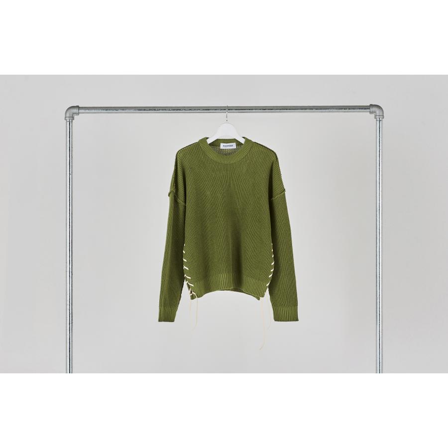 DISCOVERED（ディスカバード） / SHORT LENGTH COTTON KNIT (BLACK 