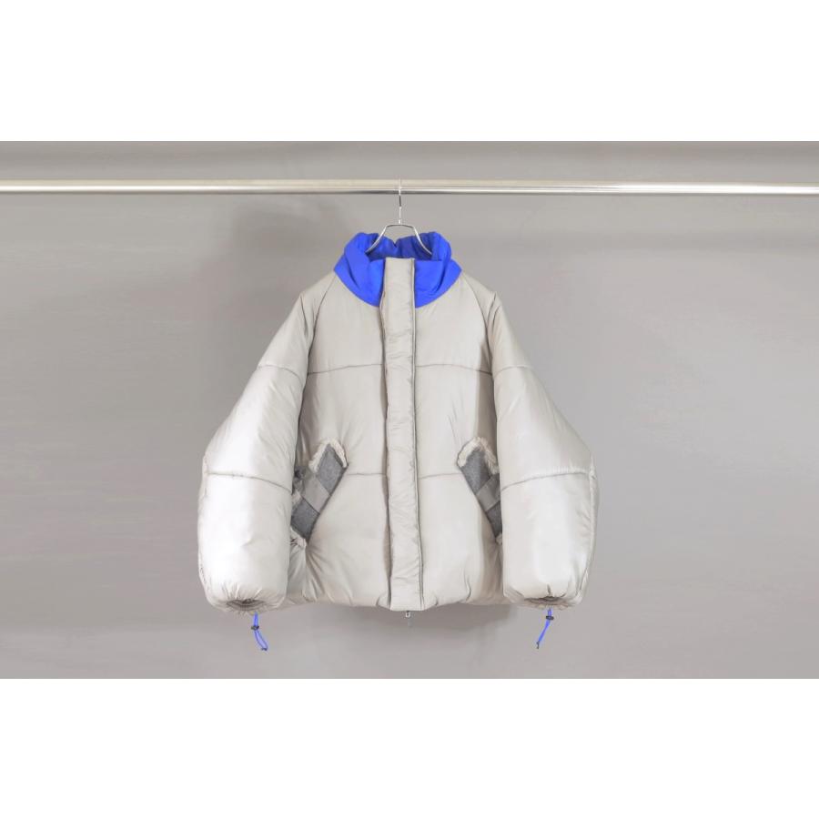 elephant TRIBAL fabrics / Fat Down JKT(GRAY) :e20fw-bd40a-gry