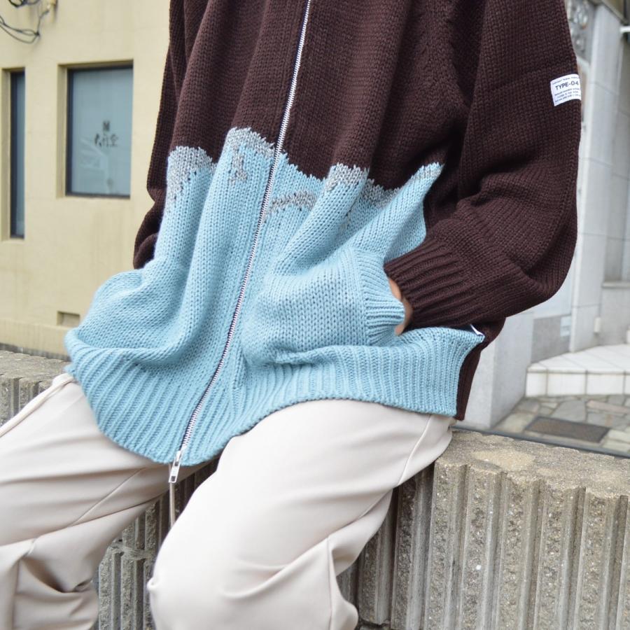 トップス William Cowichan sweater elephant TRIBAL fabrics / William Cowichan sweater (BROWN