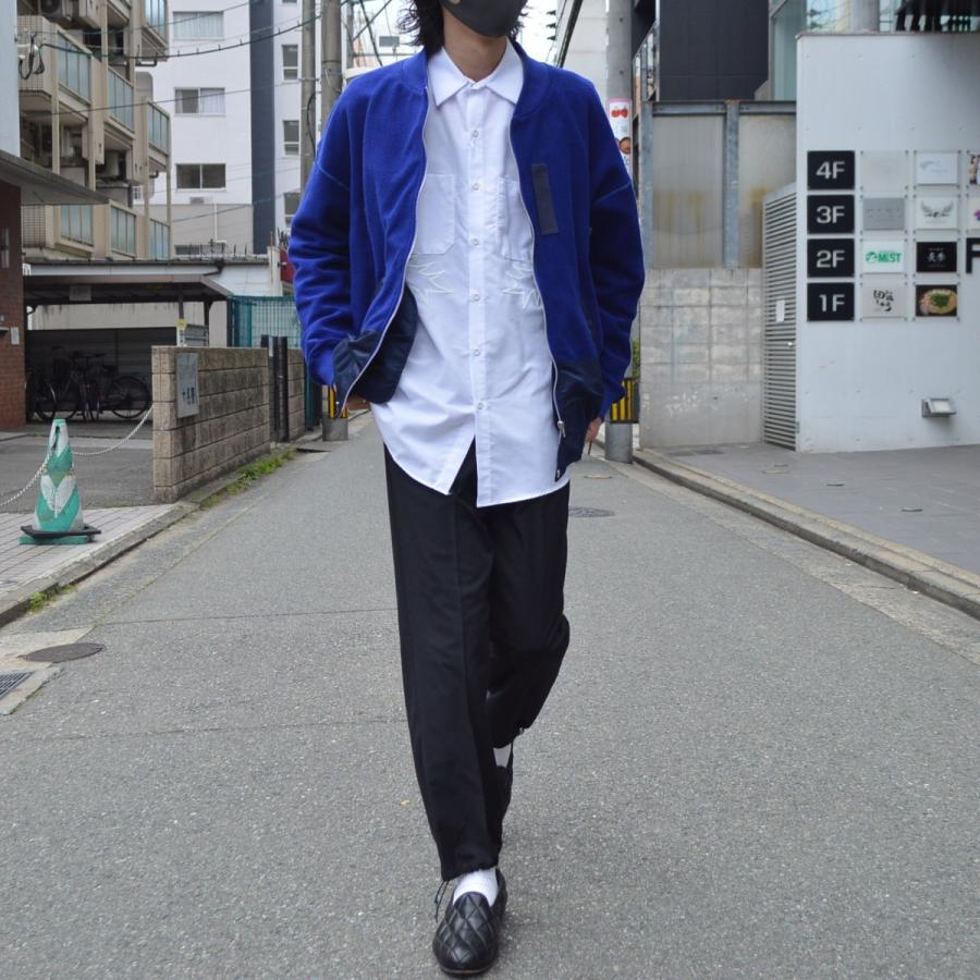 elephant TRIBAL fabrics / MA-1 Docking Inside Out Sweat Blouson